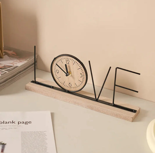 Decorative Table Clock Ornament