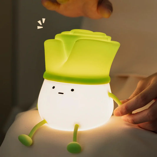 Green Onion Glow – Unique LED Night Light