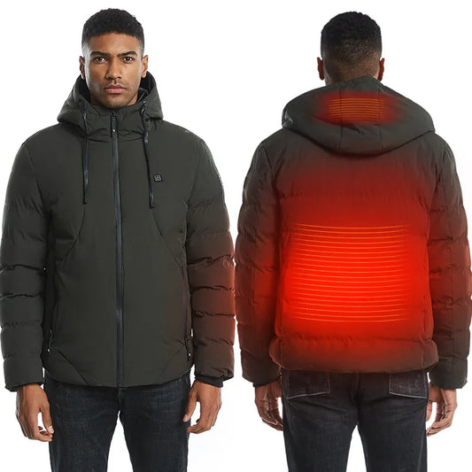 Electric Heated USB Thermal Jacket