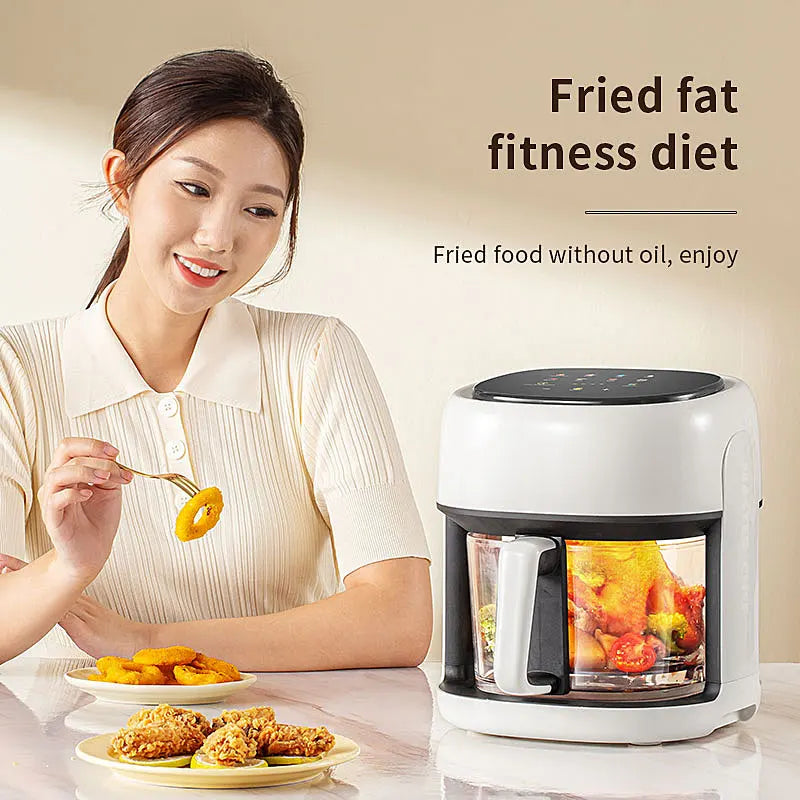 Smart Electric Air Fryer – Oil-Free Cooking for Healthier, Crispy Meals