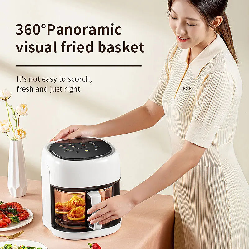 Smart Electric Air Fryer – Oil-Free Cooking for Healthier, Crispy Meals