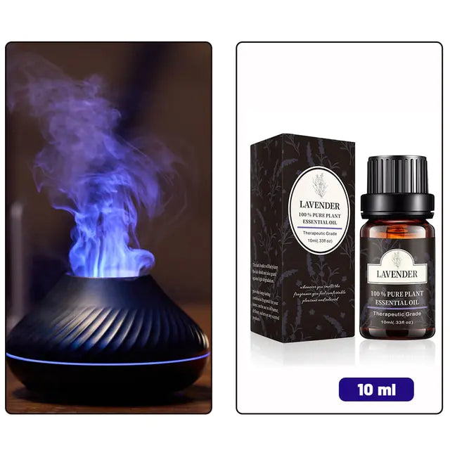 Volcanic Flame Aroma Diffuser - Illuminating Ambiance & Relaxation