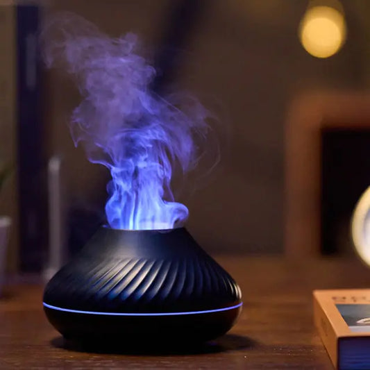 Volcanic Flame Aroma Diffuser - Illuminating Ambiance & Relaxation