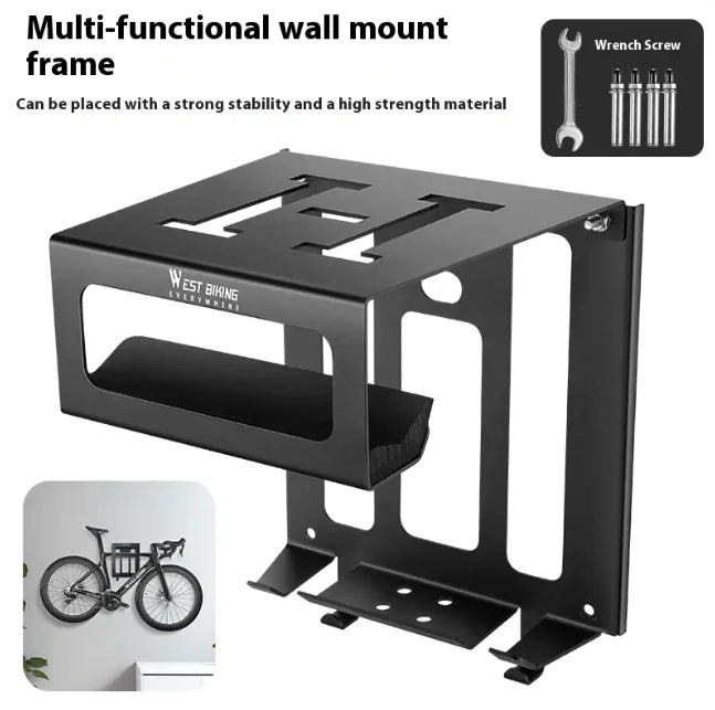 Multi-Function Bicycle Wall Rack – Space-Saving Storage Solution for Bikes & Gear