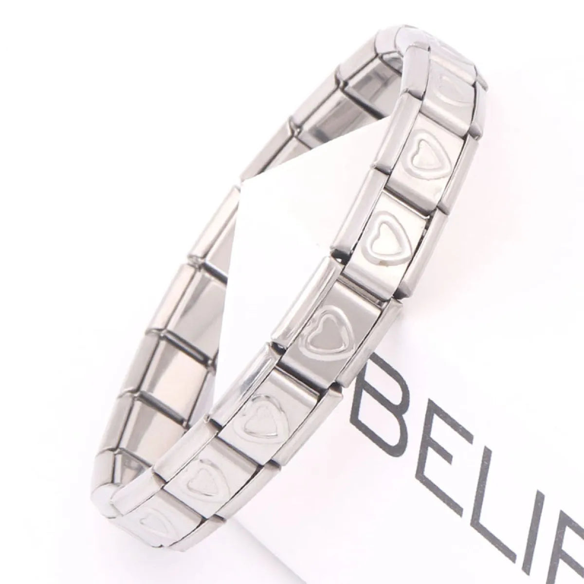 Electroplated Stainless Steel Personalized Bracelet – Custom Engraved Name & Stylish Gift