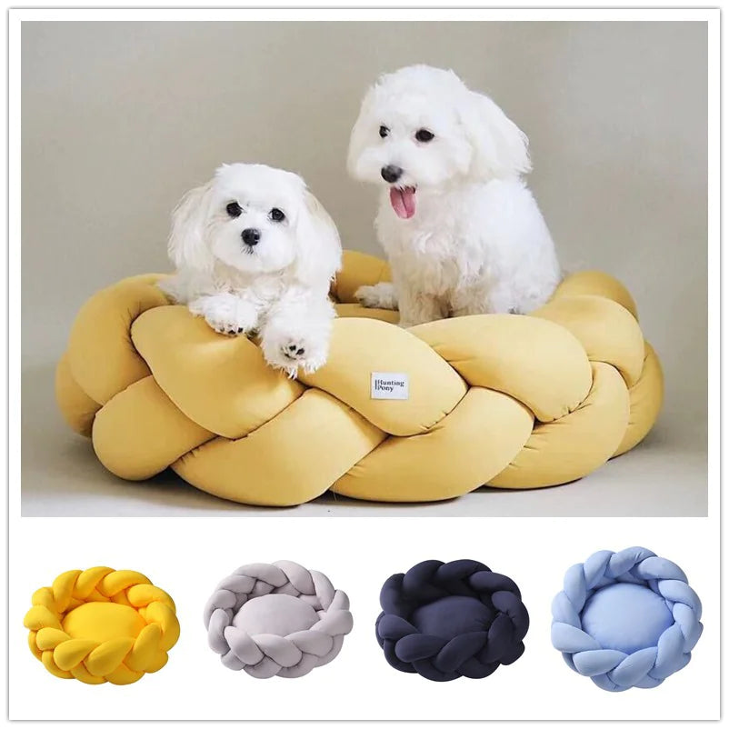 DIY Suede Pet Nest – Cozy, Customizable Bed for Cats & Small Dogs