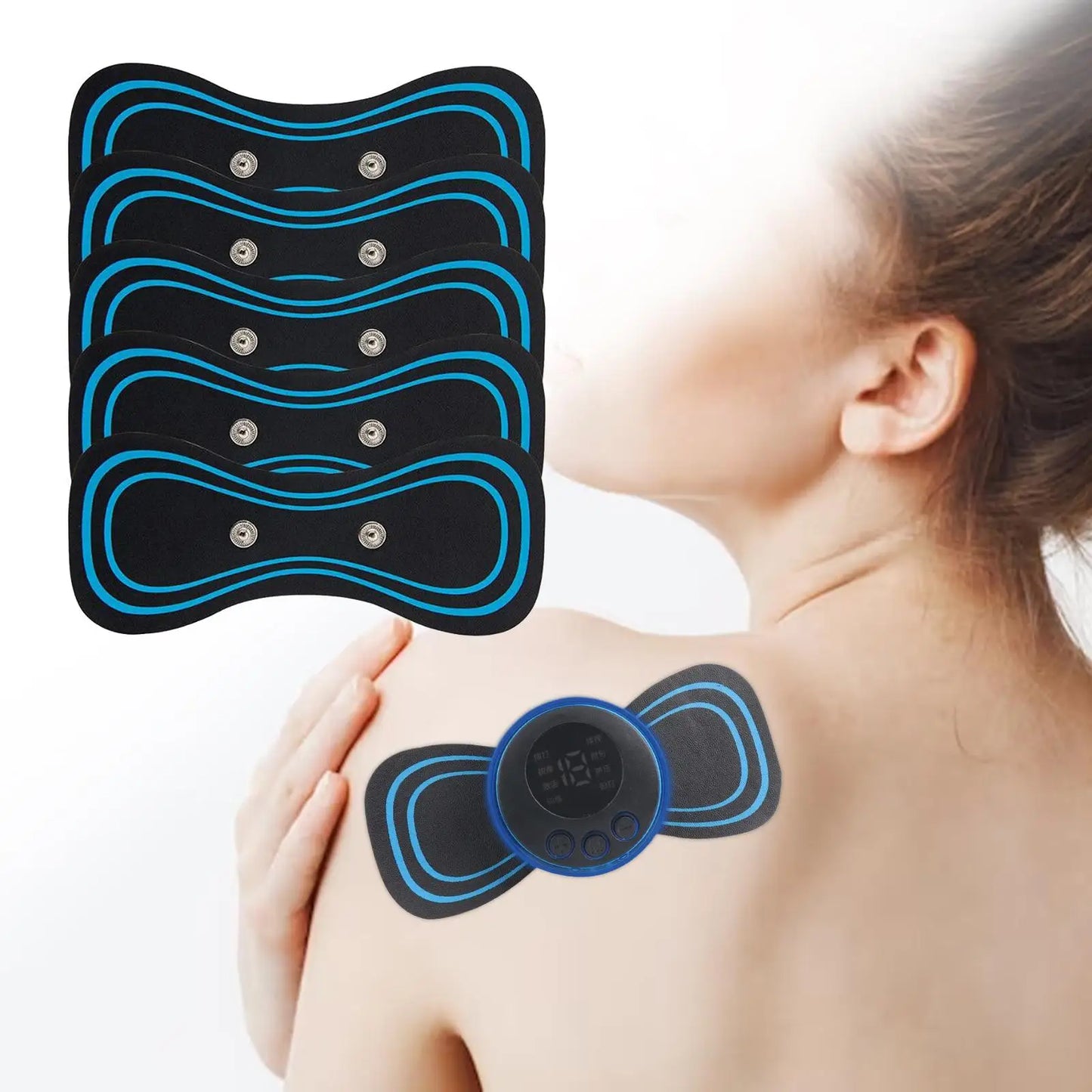 Neck Massager Pads – Electric Therapy Pads for Neck & Shoulder Pain Relief