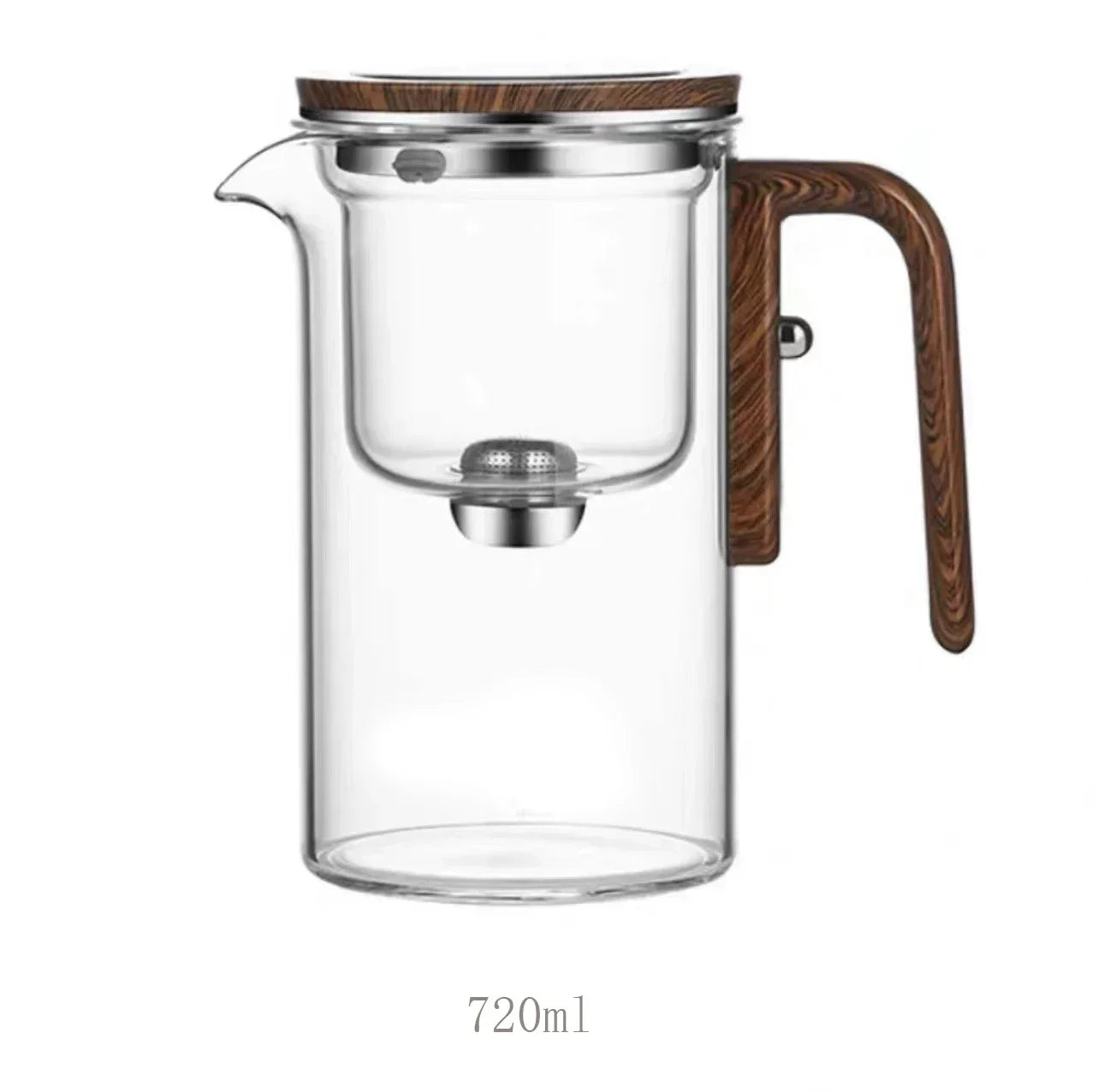 One-Click Magnetic Switch Teapot – Elegant & Easy-Pour Tea Infuser