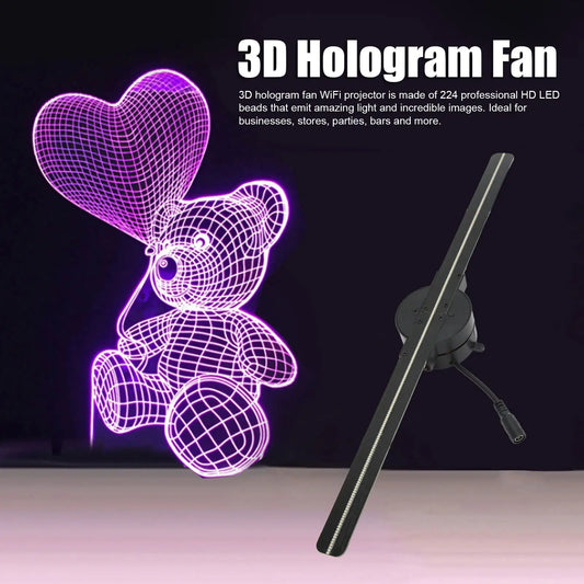 3D Hologram Fan – Futuristic Display Technology for Stunning Visuals