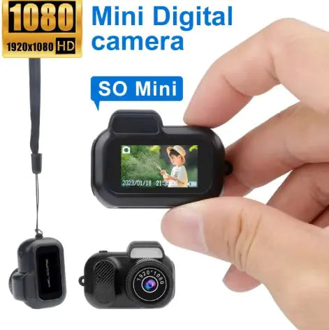 Keychain Mini Pixel Camera – Pocket-Sized Retro Digital Camera