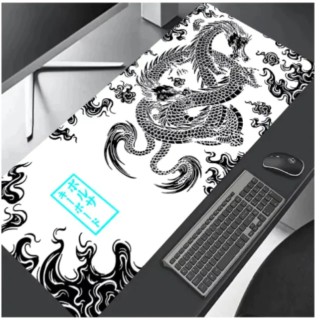 Tech-Inspired Patterned Mouse Pad – Sleek & Modern Desk Accessory