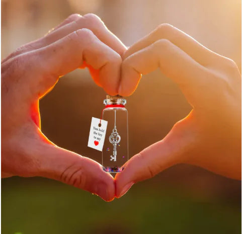 Valentine's Love Pendant Bottle