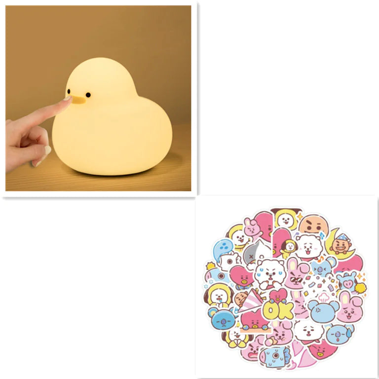 Duck Silicone Dimmable Lamp