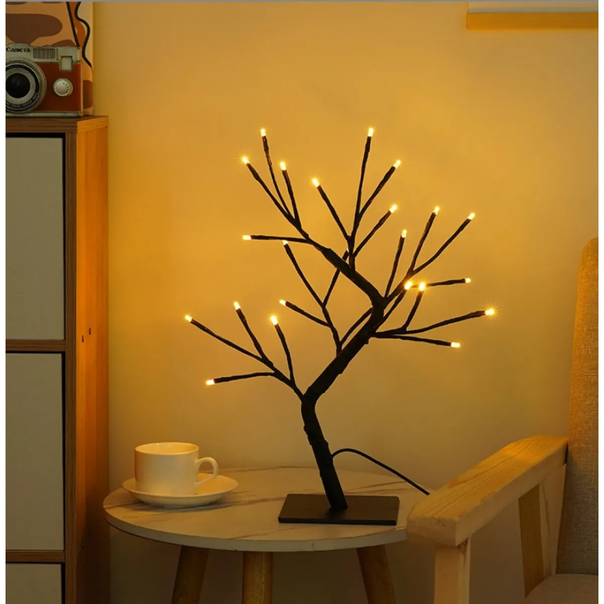 Bedroom Rose Tree Lamp – Elegant LED Blossom Light for Romantic Room Décor