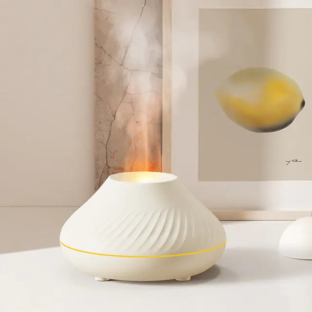 Volcanic Flame Aroma Diffuser - Illuminating Ambiance & Relaxation