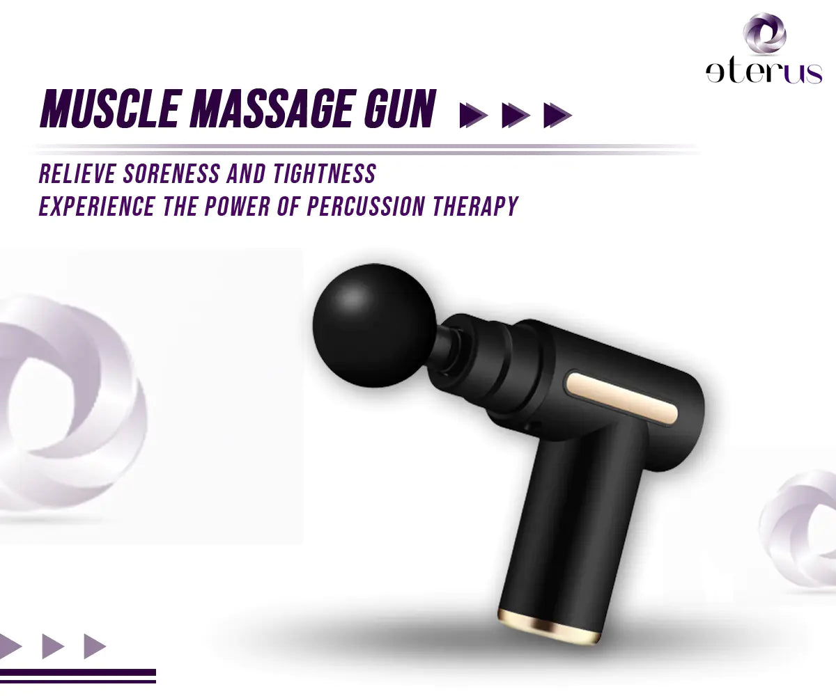 Muscle Massage Gun – Deep Tissue Percussion Massager for Pain Relief & Recovery