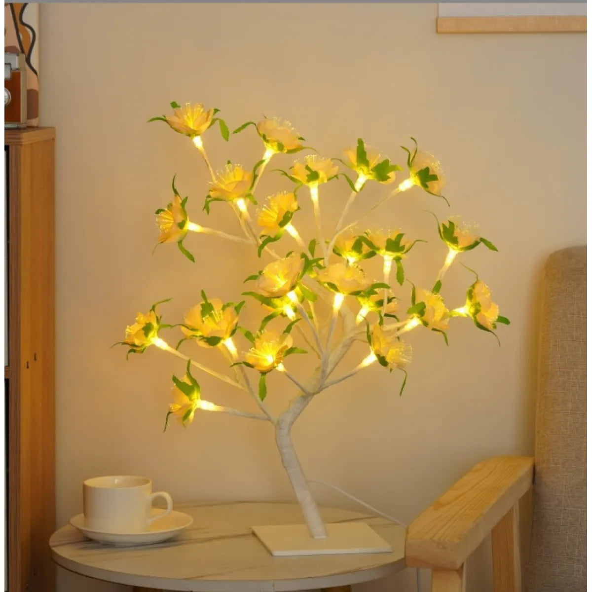 Bedroom Rose Tree Lamp – Elegant LED Blossom Light for Romantic Room Décor