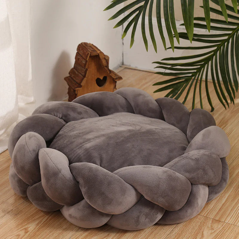 DIY Suede Pet Nest – Cozy, Customizable Bed for Cats & Small Dogs