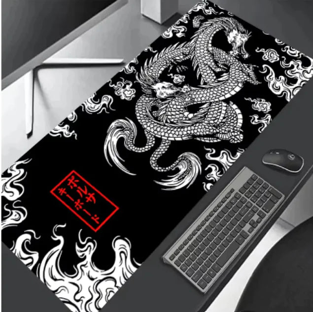 Tech-Inspired Patterned Mouse Pad – Sleek & Modern Desk Accessory